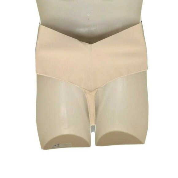 Maidenform Curvy Cooling Shaping Thong Firm Control Beige Plus Size 4X NEW - Picture 4 of 10